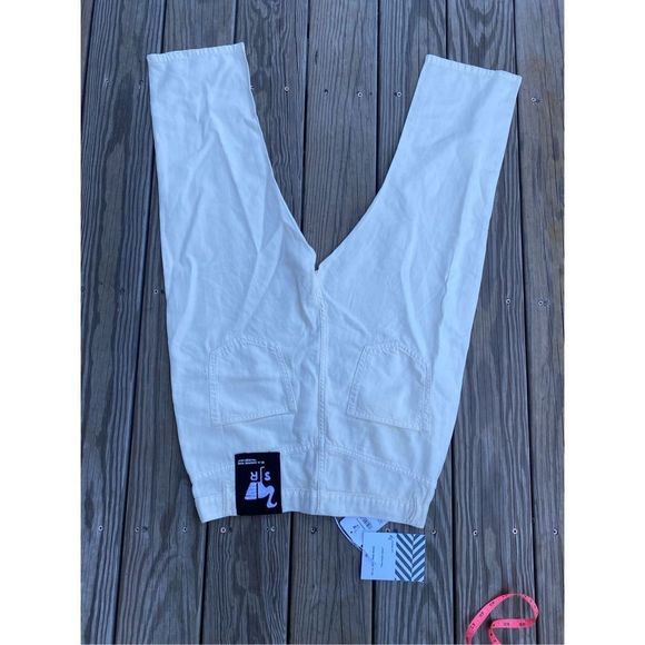 SR. vs. Sandrine Rose NWT "The Virgin Label" Snow White Pants, Size 28, MP $198 - Picture 9 of 12